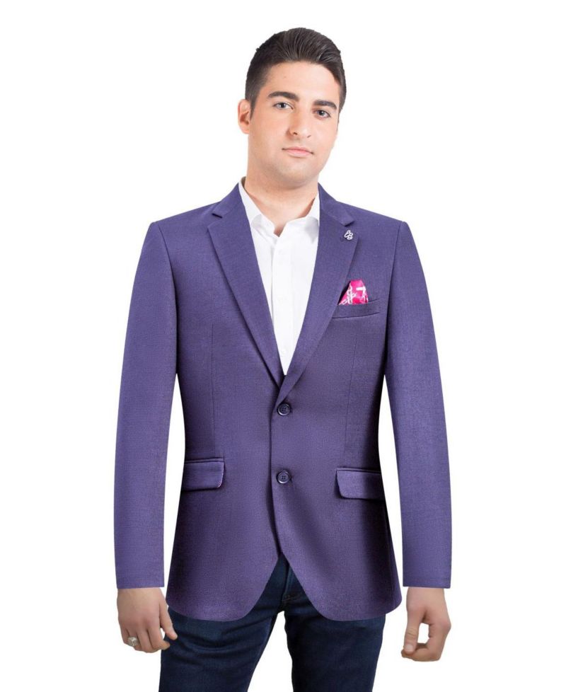Men's Slim Fit Solid Blazer Sports Coat