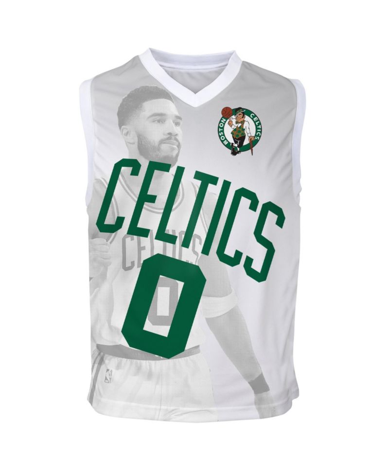 Boys' and Girls' Boston Celtics Jayson Tatum V-Neck Fashion Jersey