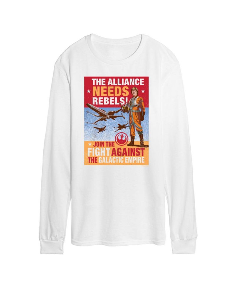 Men's Luke Rebels Needed Long-Sleeve Graphic T-Shirt