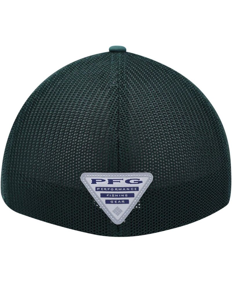 Men's Green Michigan State Spartans PFG Hooks Flex Hat
