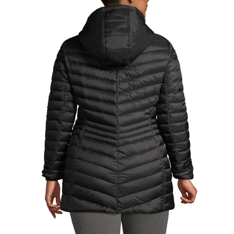 Plus Size Wanderweight Packable Down Long Jacket