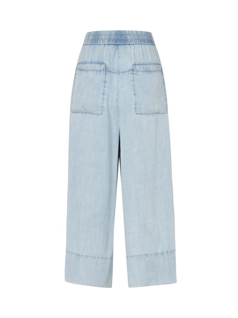 Women's Maportia Denim Wide-Leg Culotte Trouser