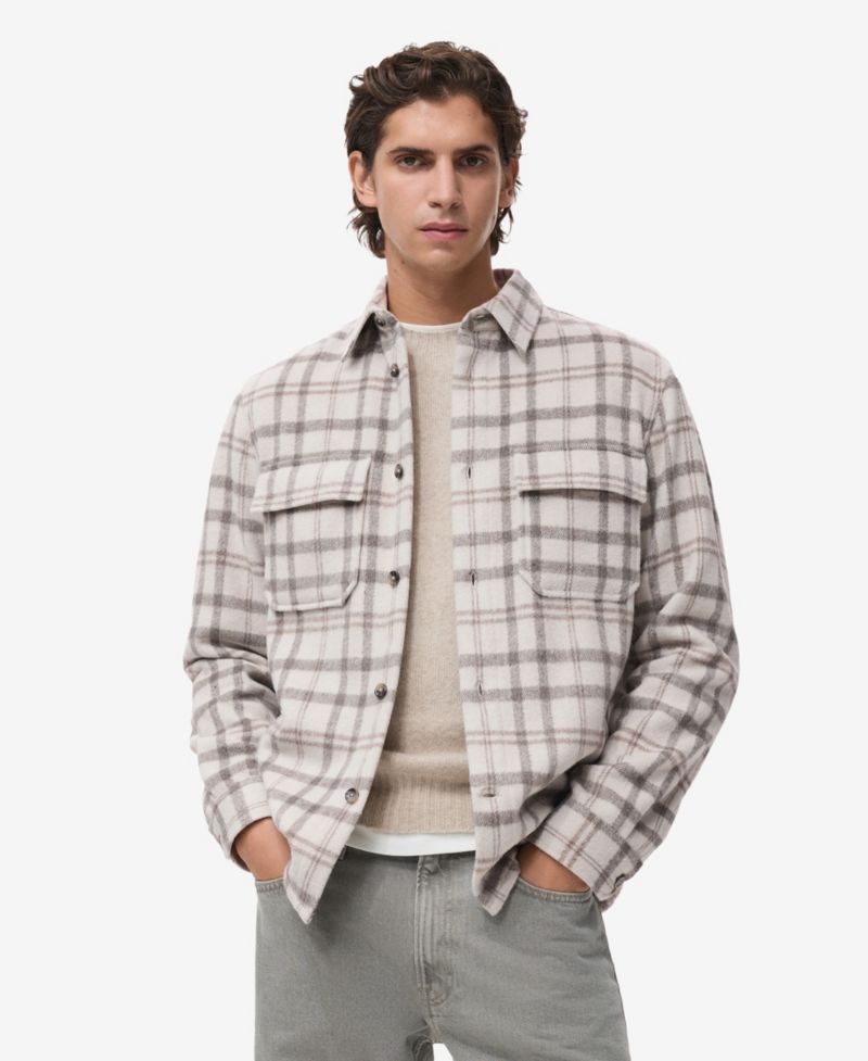 Men's Check Flannel Overshirt