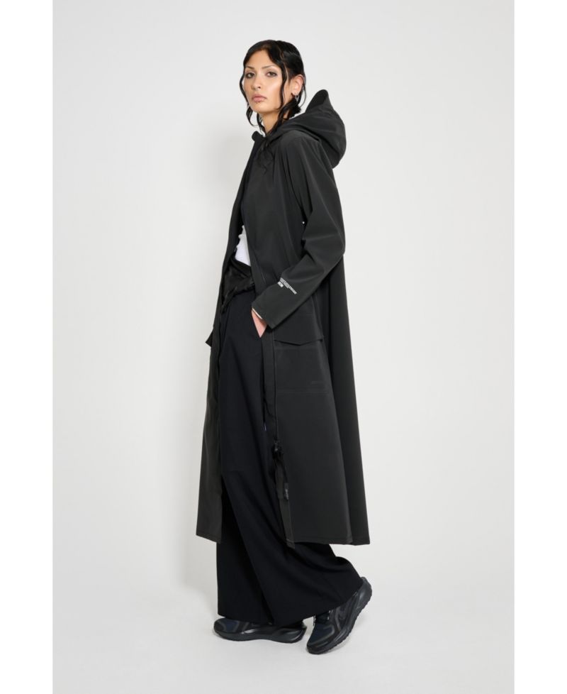 Women's Mosebacke Long Patch Matte Raincoat