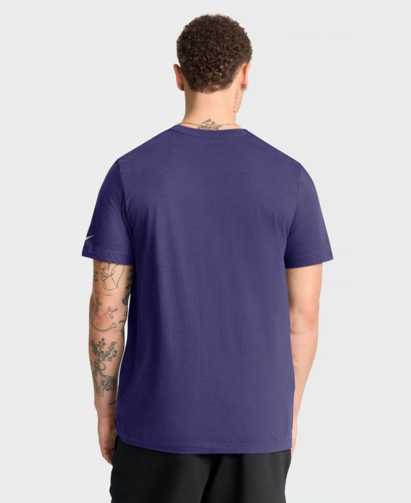 Men's Baltimore Ravens Logo Essential Screen-Print T-Shirt