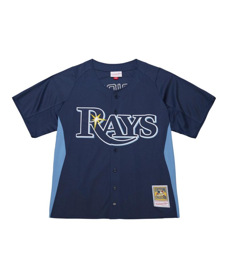 Men's David Price Blue Tampa Bay Rays Authentic Batting Practice Jersey