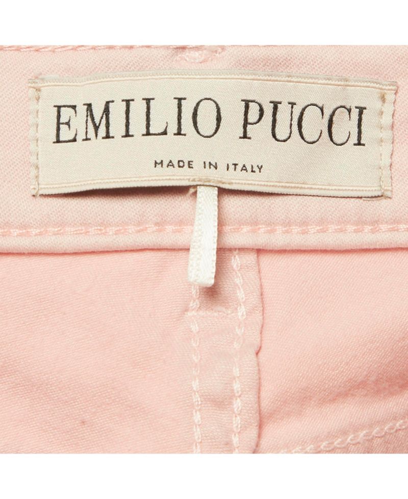 Women's Pink Cotton Low Jeans