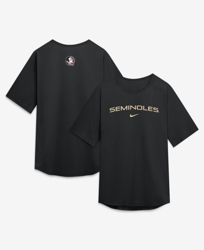 Men's Black Florida State Seminoles Golf Club Shirt