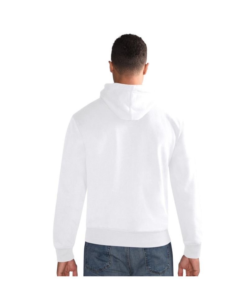 Men's White San Francisco 49ers Pullover Hoodie