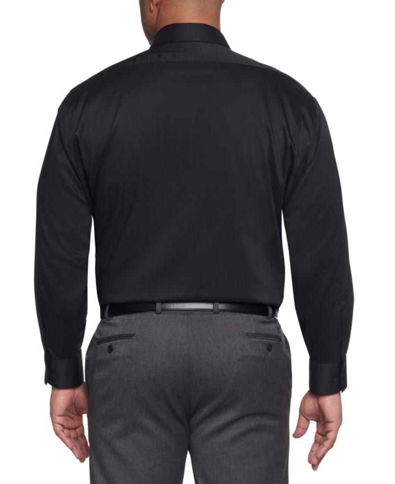 Big & Tall Men's Ultra Wrinkle Free Solid Dress Shirt