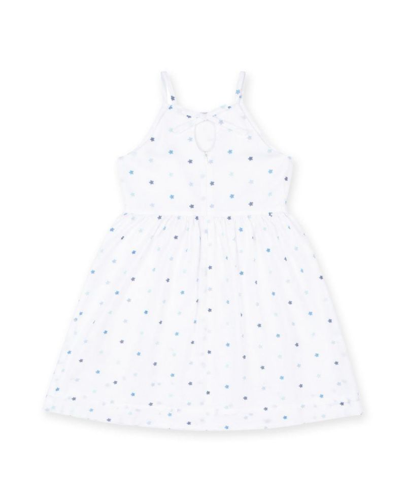 Little Girl Embroidered Floral Dress