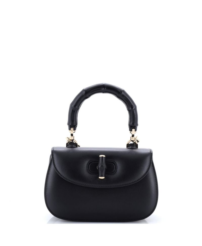 Small Bamboo 1947 Top Handle Bag Leather