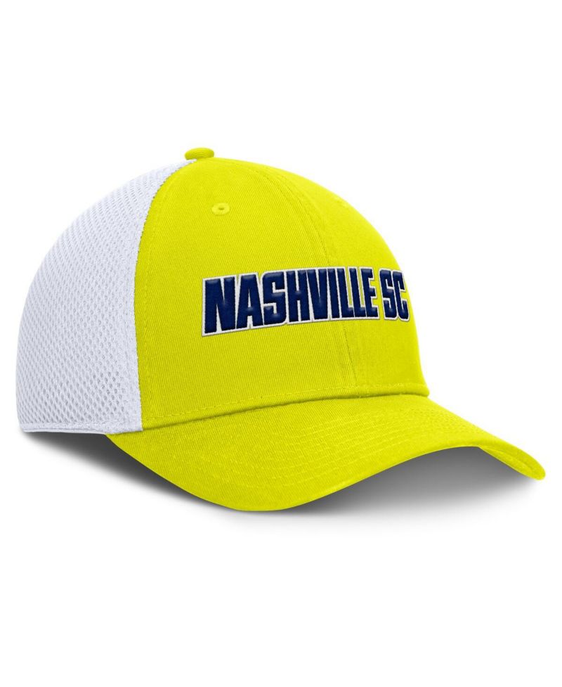 Men's Yellow Nashville SC Rocket Flex Hat