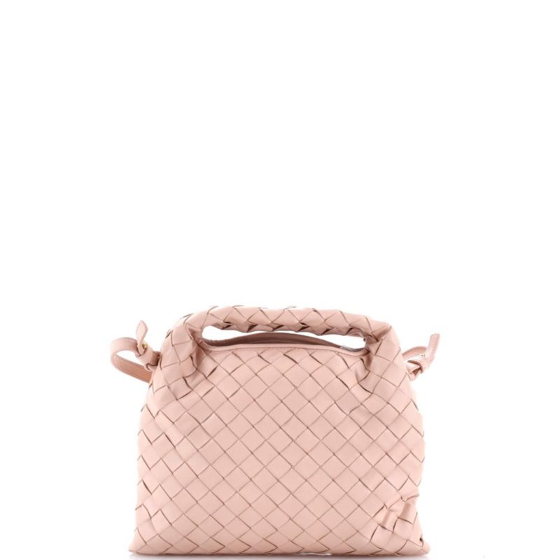Mini Hop Top Handle Bag Intrecciato Nappa
