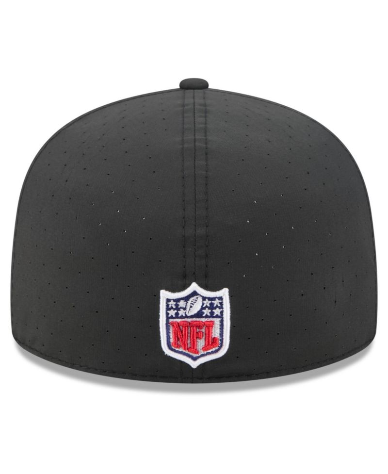 Men's Black Atlanta Falcons 2026 NFL Cruical Catch 59FIFTY Fitted Hat