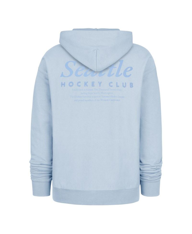 Men's Light Blue Seattle Kraken Foundation Pullover Hoodie