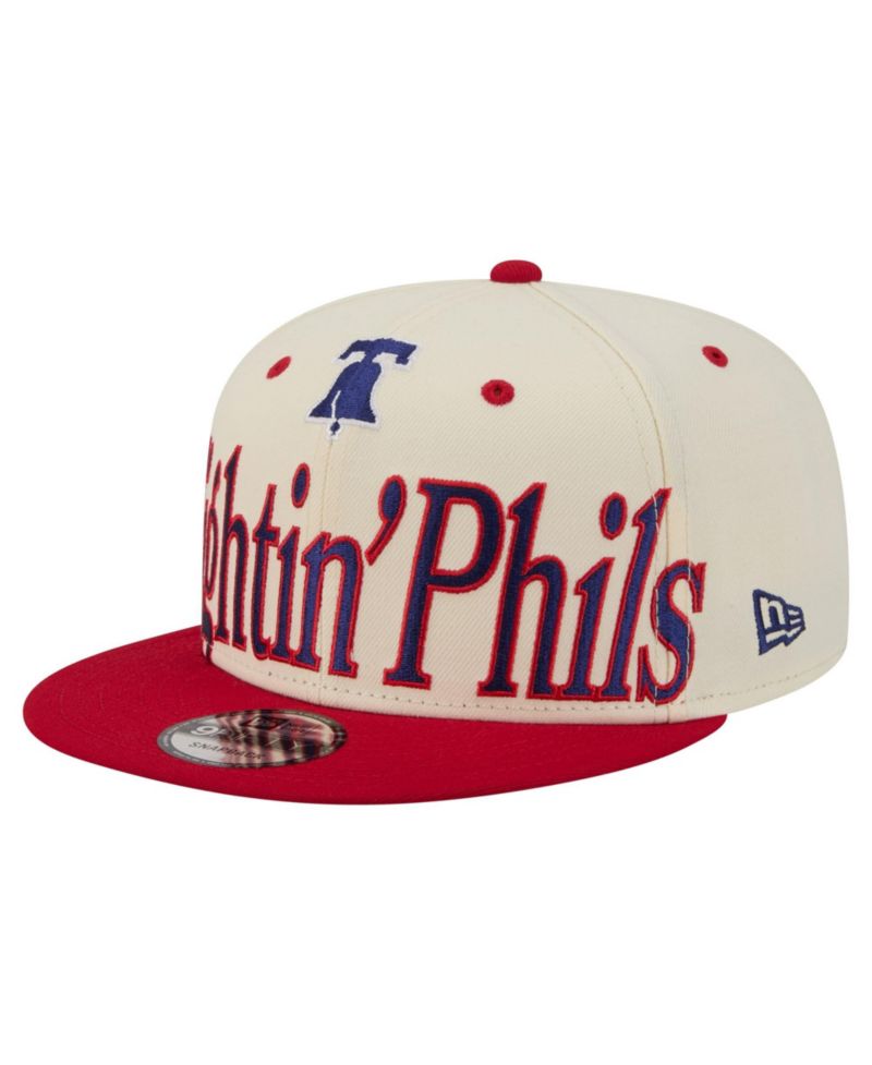 Philadelphia Phillies Oversized Slogan High-Crown 9FIFTY Snapback Hat