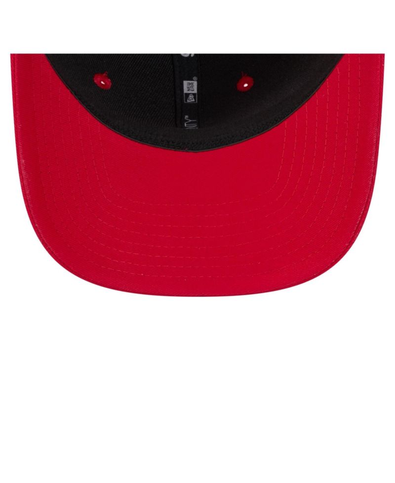 Men's Scarlet Nebraska Huskers Wordmark Rope 9SEVENTY Stretch-Snap Hat