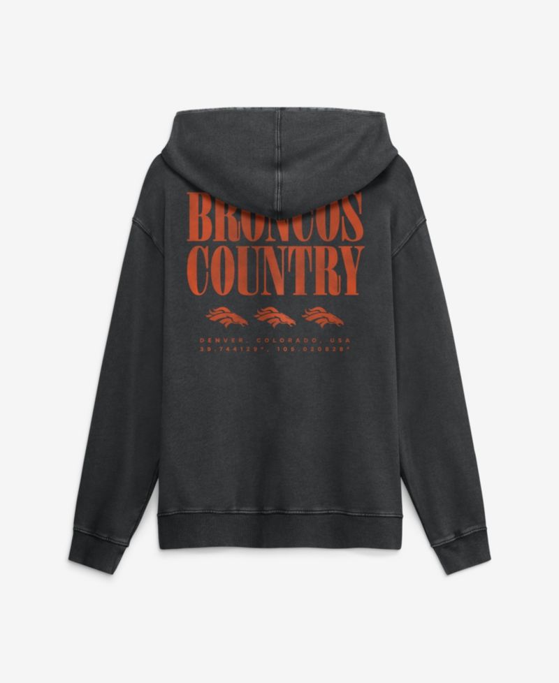 Men's Denver Broncos Intense Rivalry Relaxed-Fit French-Terry Hoodie