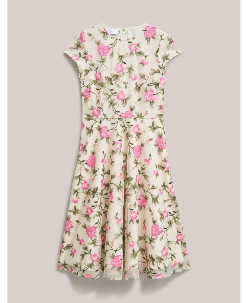 Women's Tia Embroidered Floral Midi Dress