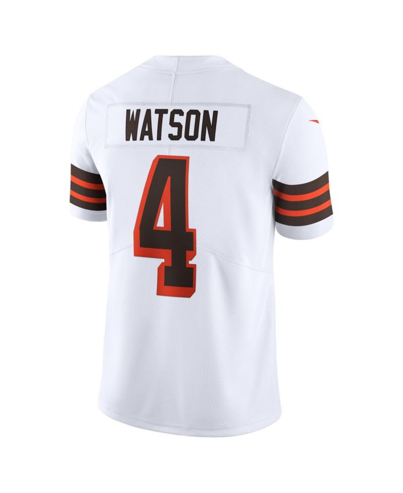 Men's Deshaun Watson White Cleveland Browns 2021 Alternate Vapor Limited Jersey