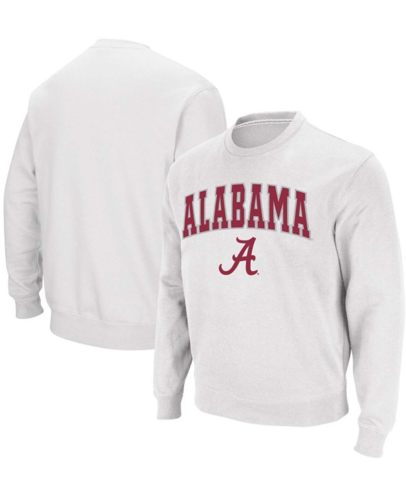 Men's Alabama Tide Arch Logo Crew Neck Sweatshirt