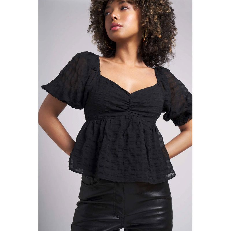Women's Dani Sweetheart neck ruffled Top