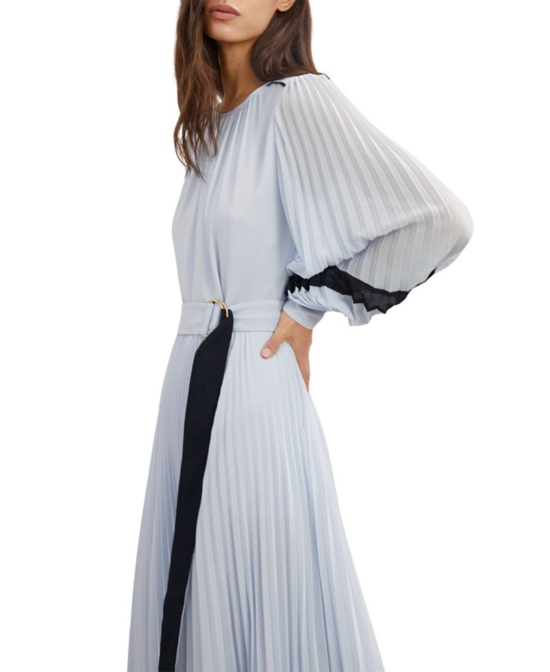 Women's Tori Colour-Block Pleated Midi Dress