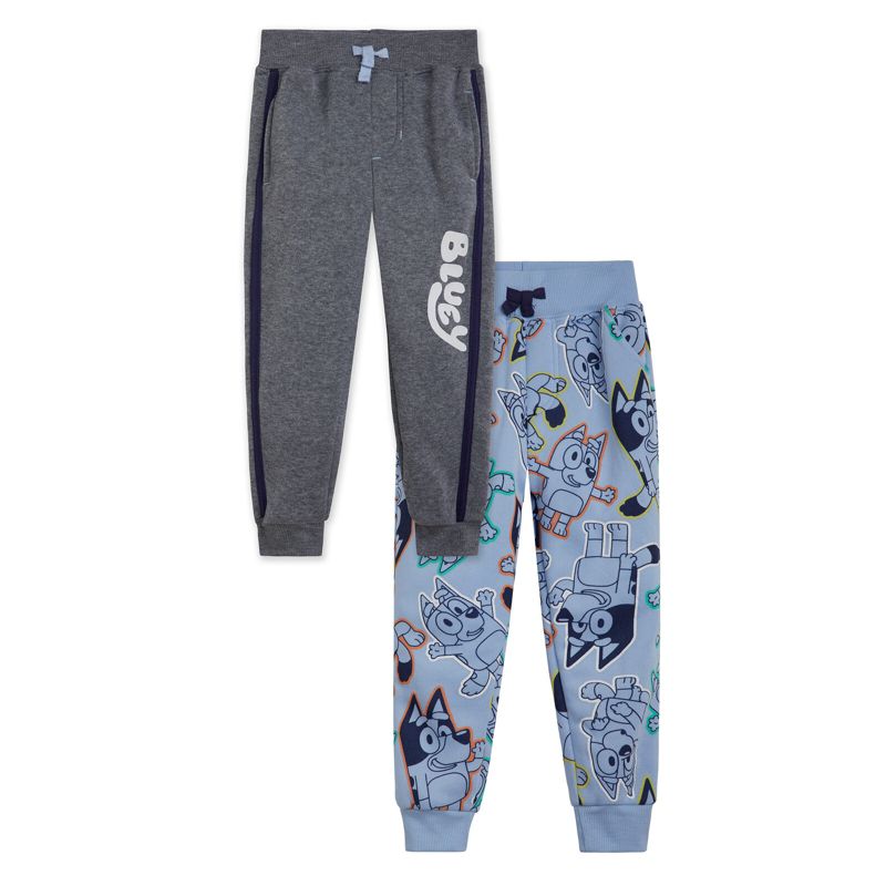 Boys' 2-Pack Fleece Jogger Pants