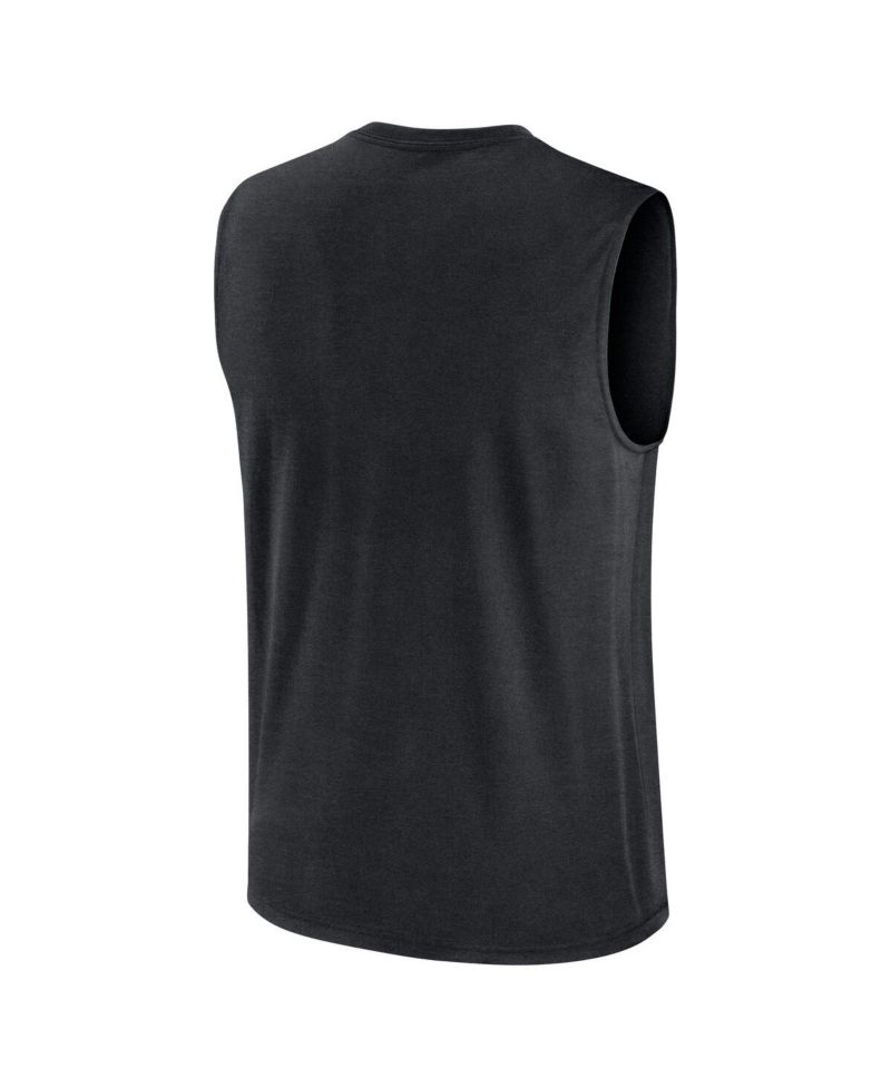 Men's Black Iowa Hawkeyes Primetime Tricode Legend Performance Tank Top