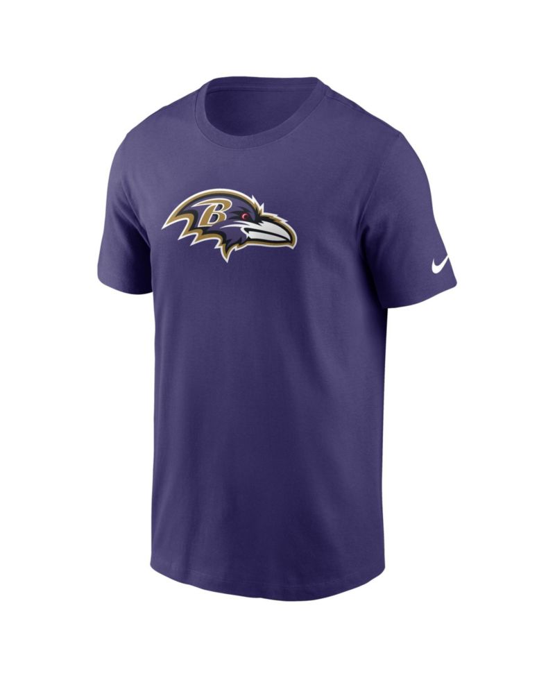 Men's Baltimore Ravens Logo Essential Screen-Print T-Shirt