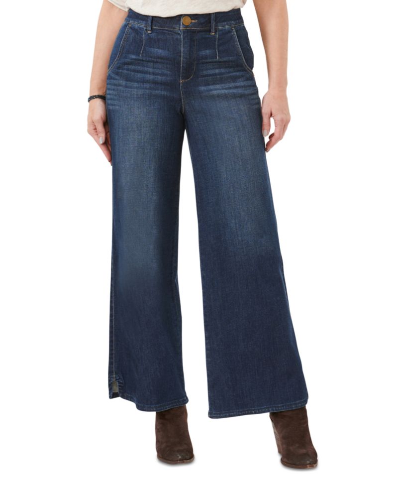 Petite "Ab"solution Skyrise Wide-Leg Pants