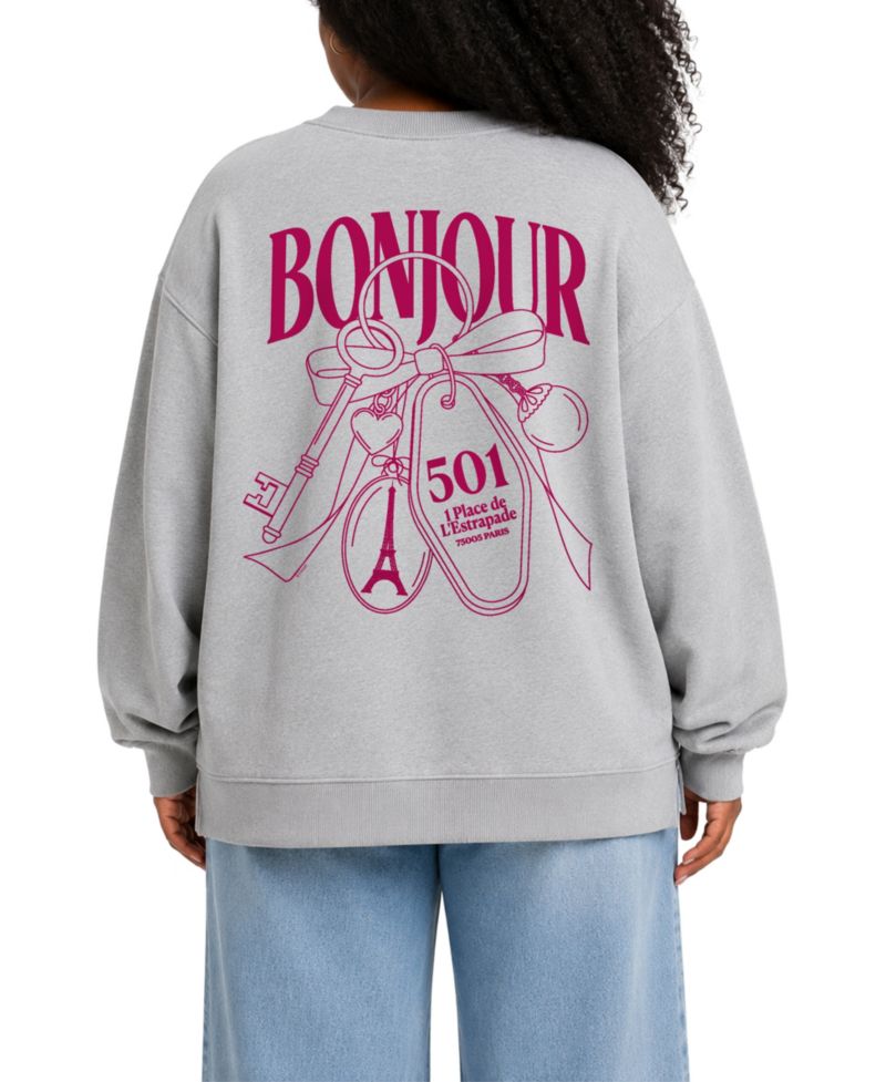 Plus Size Graphic Classic-Fit Sweatshirt