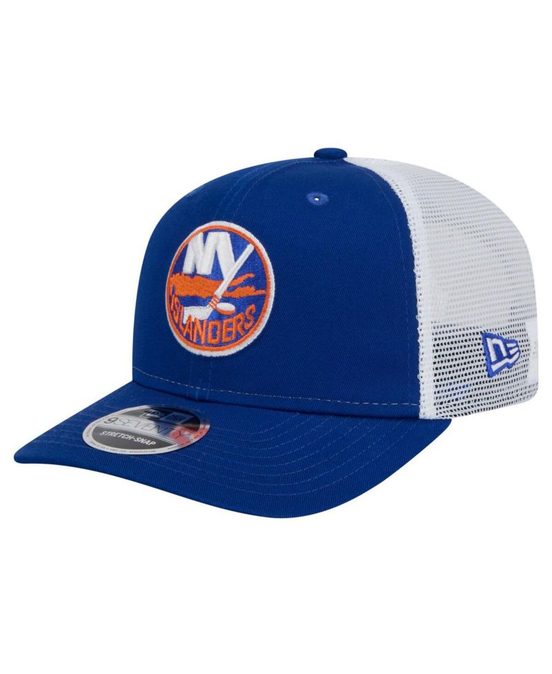 Men's Royal/White New York Islanders Core Trucker 9SEVENTY Stretch-Snap Hat