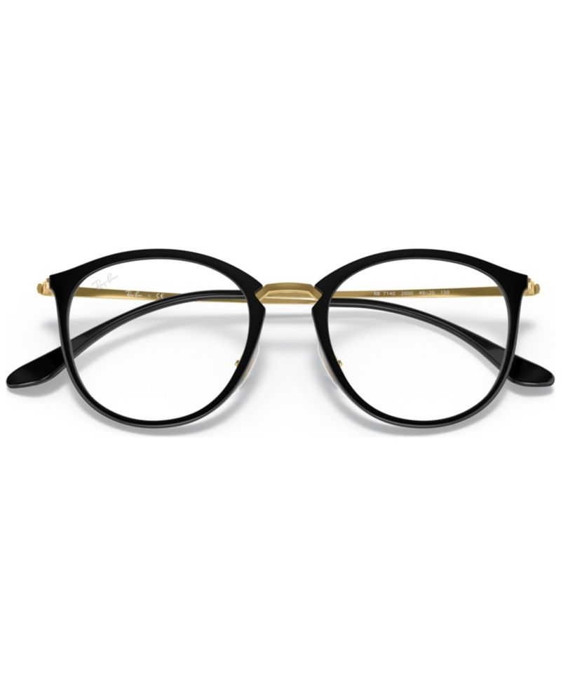 Woman Panthos Plastic RB7140 Optics Eyeglasses