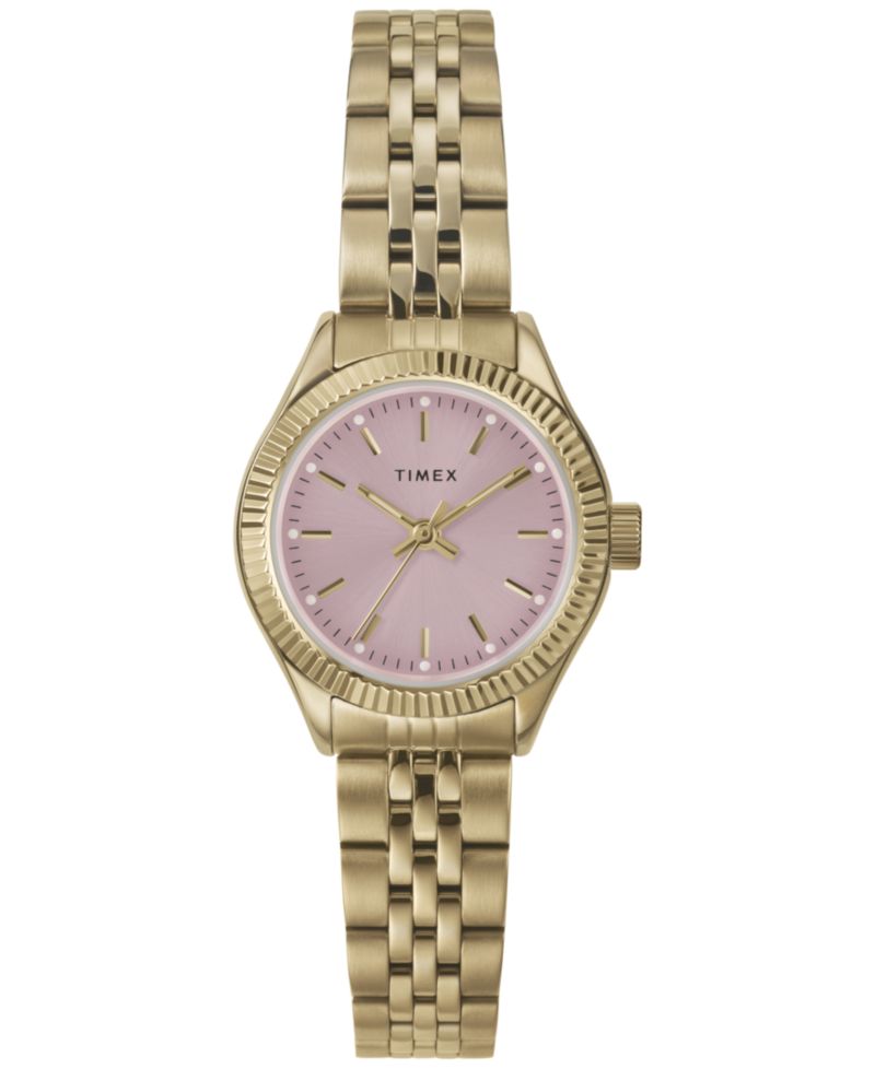 Women's Quartz Analog Gold-Tone Stainless Steel Watch, 25mm