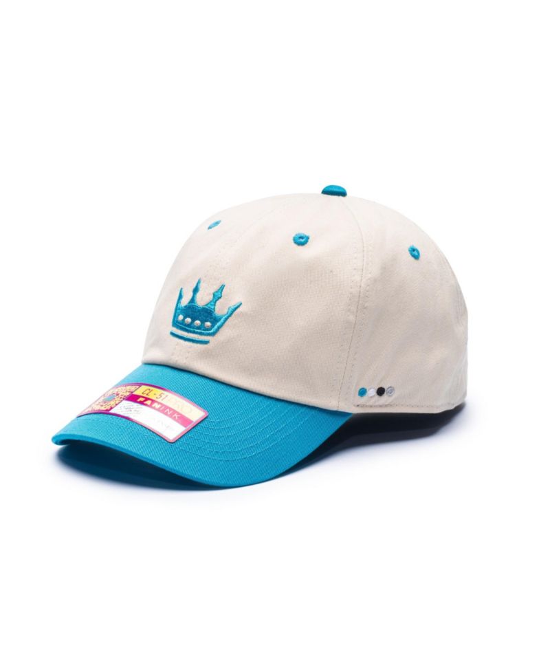 Men's and Women's Tan/Blue Charlotte FC Ocean Drive Adjustable Hat