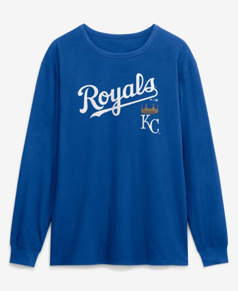 Men's Royal Kansas City Royals Lock-Up Legacy Long Sleeve T-Shirt