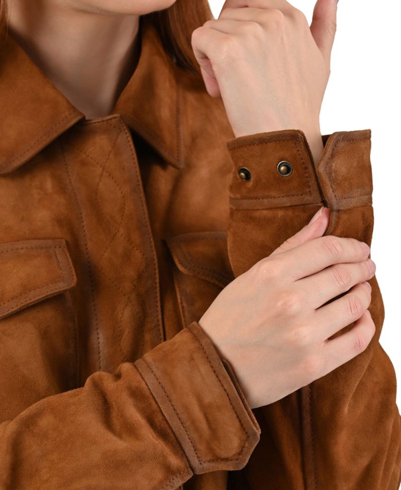 Women's Goat Suede Jacket