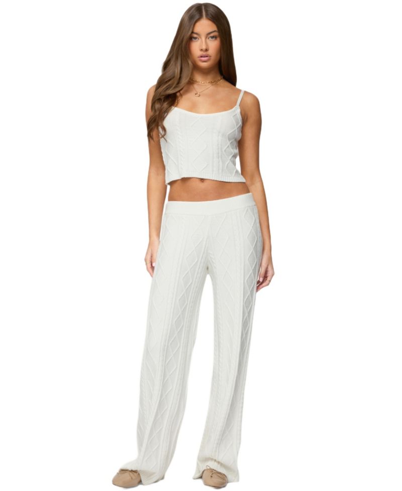 Women's Louise Cable Knit Tank Top