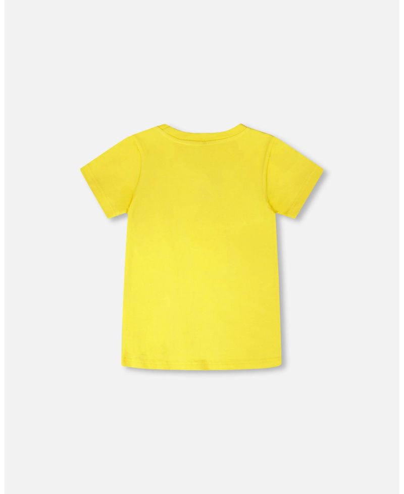 Toddler Boys Cotton Jersey T-Shirt with Gamer Print