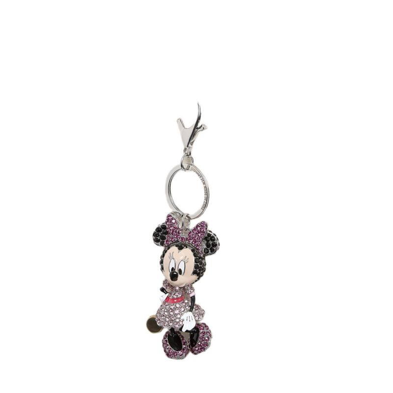 Minnie Mouse Crystal Pave Bag Charm Keychain – Officially Licensed