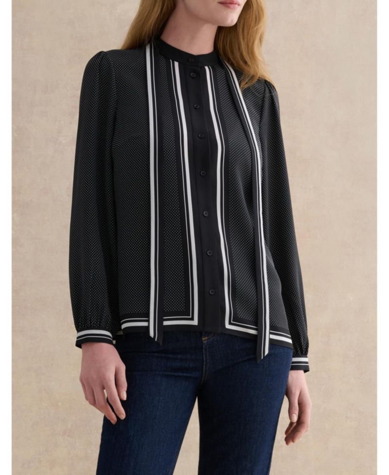 Women's Valerie Tie-Neck Blouse