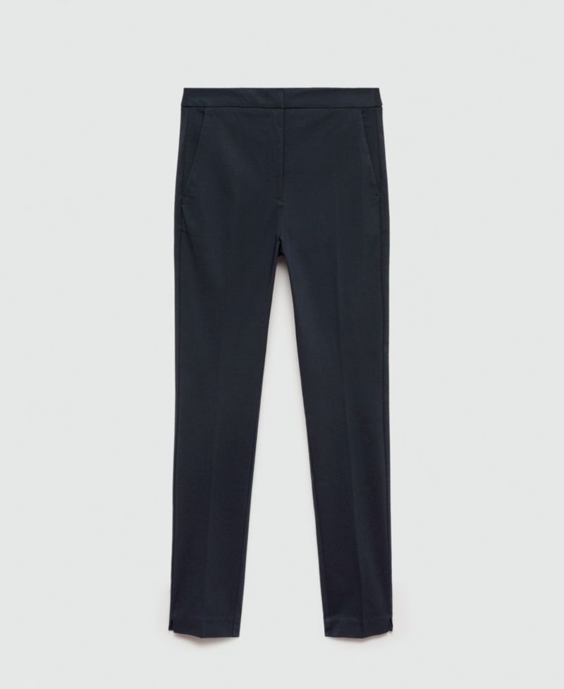 Women's Cropped Slim Fit Pants