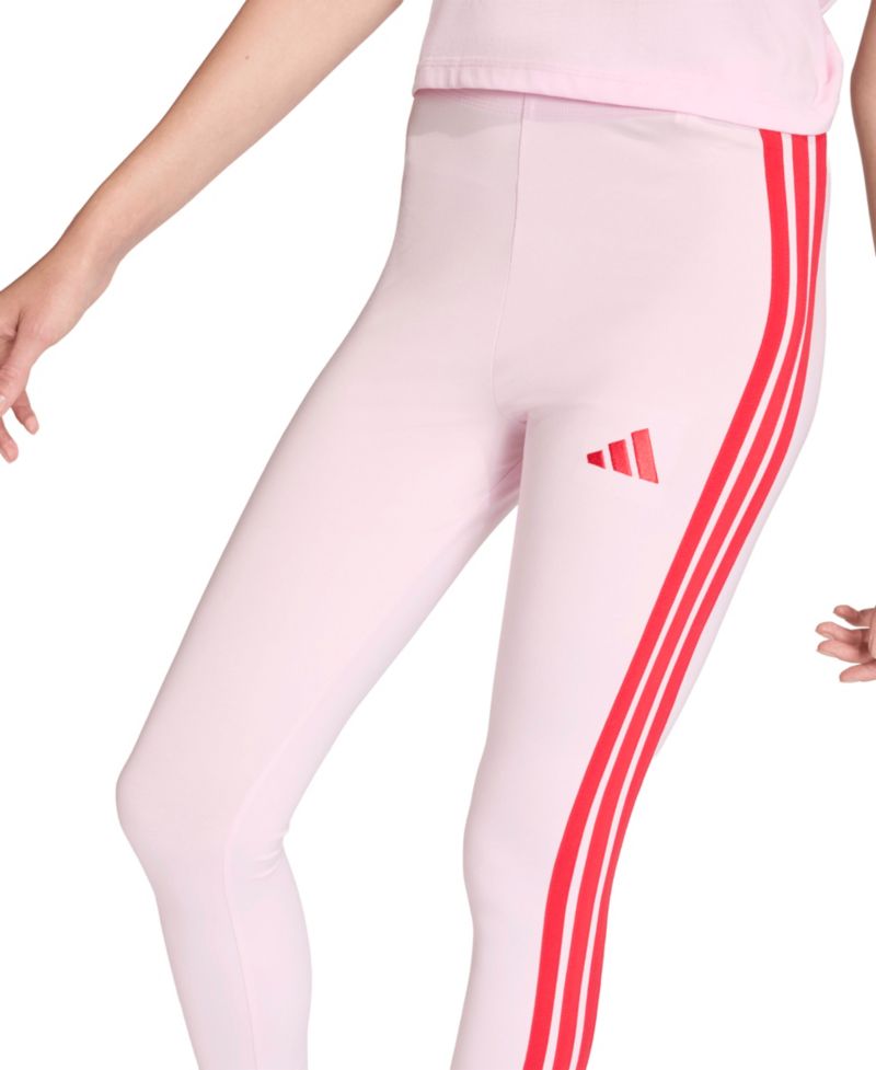 Plus Size Essentials 3-Stripes Cotton Leggings
