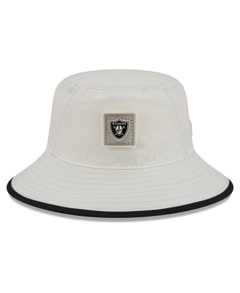 Men's Cream Las Vegas Raiders 2026 NFL Training Camp Sport Bucket Hat