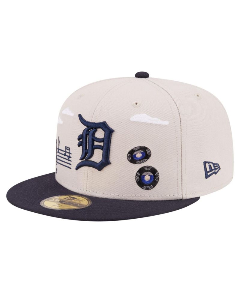 Men's Khaki Detroit Tigers City Icon 59FIFTY Fitted Hat