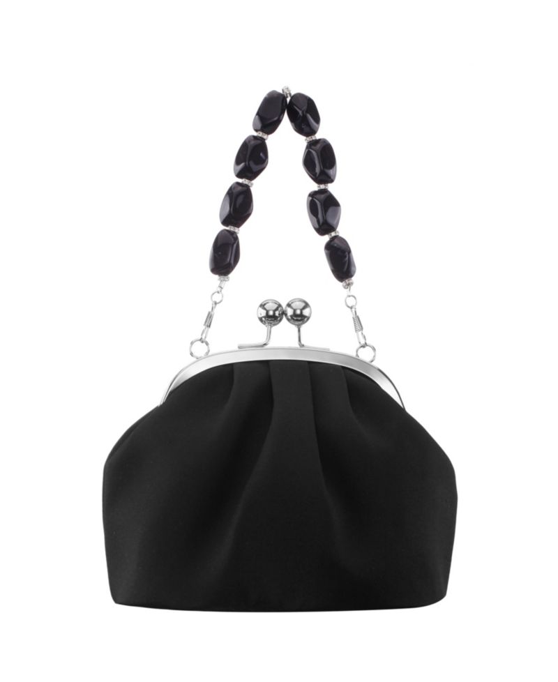 Vespera Beaded Vintage Style Mini Frame Handbag