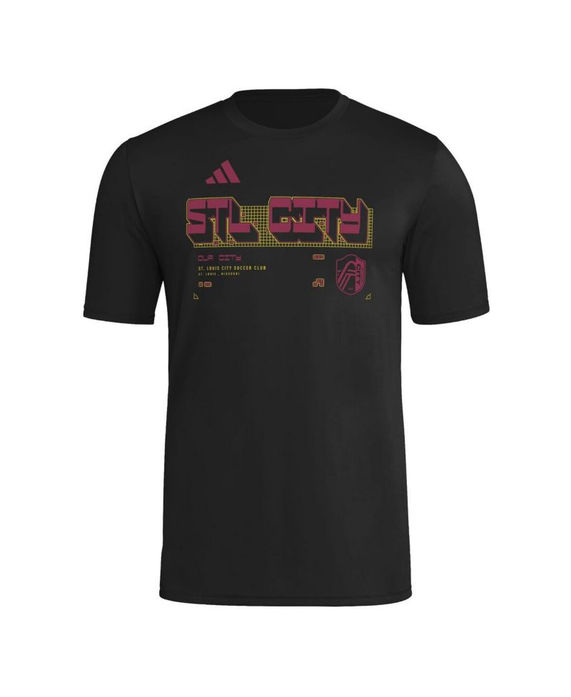 Men's Black St. Louis CITY SC 2026 Anthem AEROREADY Pregame T-Shirt