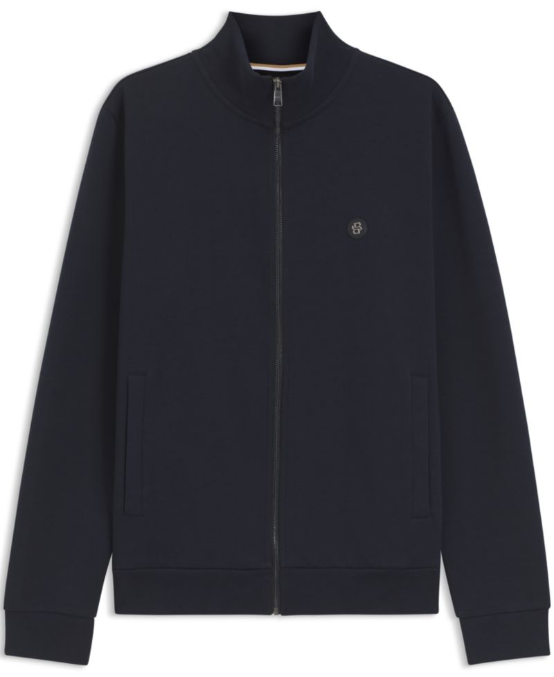 Men's Cotton-Blend Monogram Badge Sweatshirt